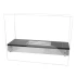 Freestanding bio ethanol burner with glass panels