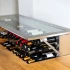 Vinorage motorised wine cellar that stores up to 100 bottles